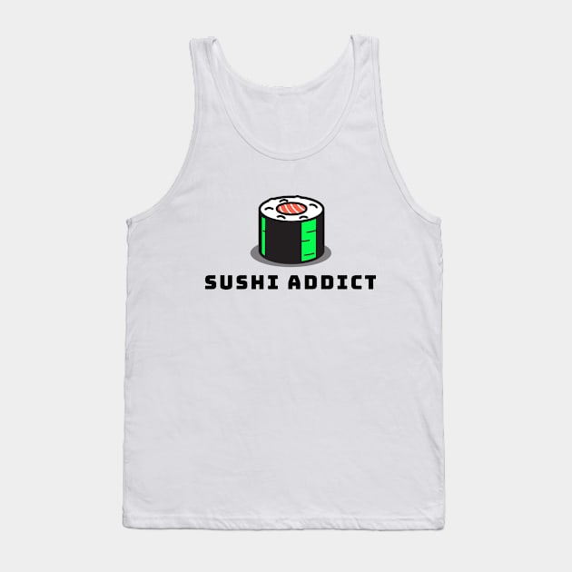 Sushi Addict Tank Top by KitchenOfClothing